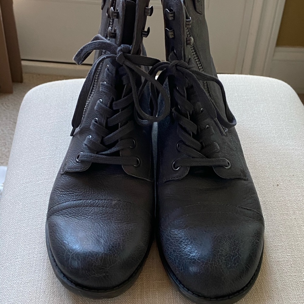 Tara M Gray Combat Boots